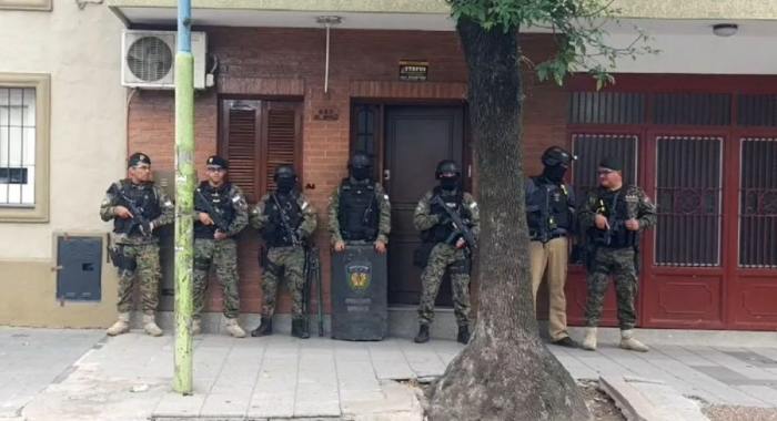 Detención de Gustavo Morales